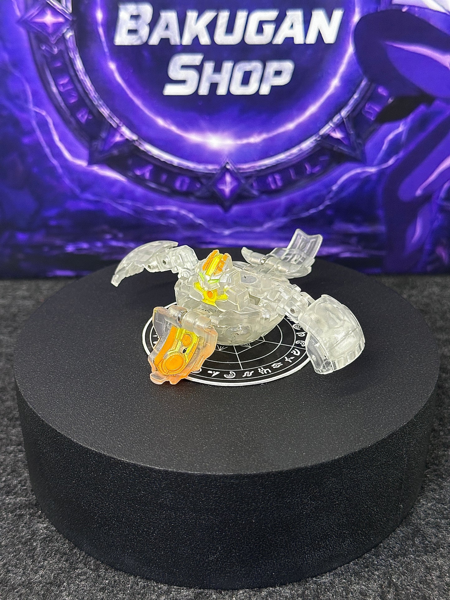 Bakugan Coredem Crystal Translucent Clear B2