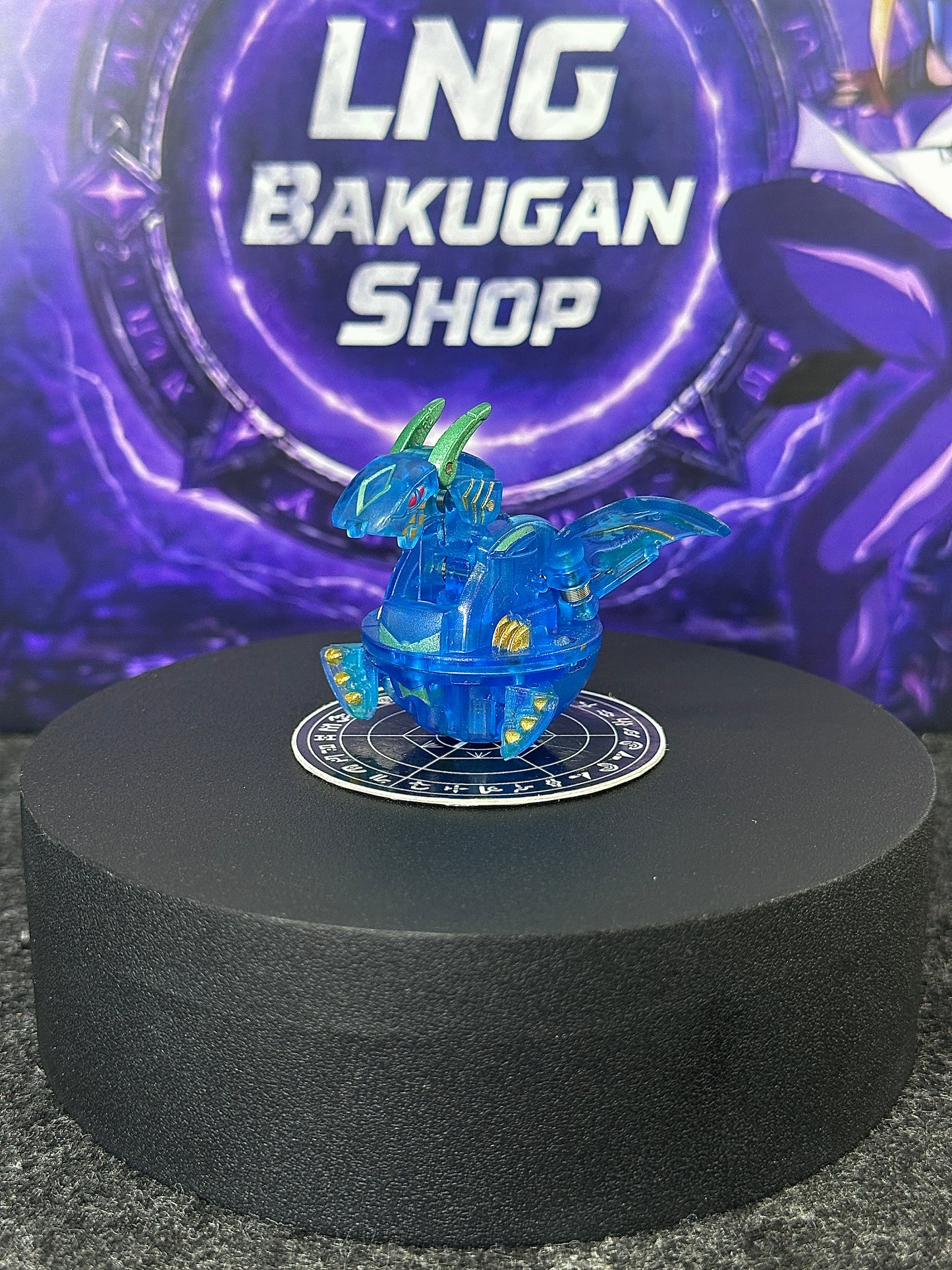Bakugan Hyper Dragonoid Clear Aquas B2
