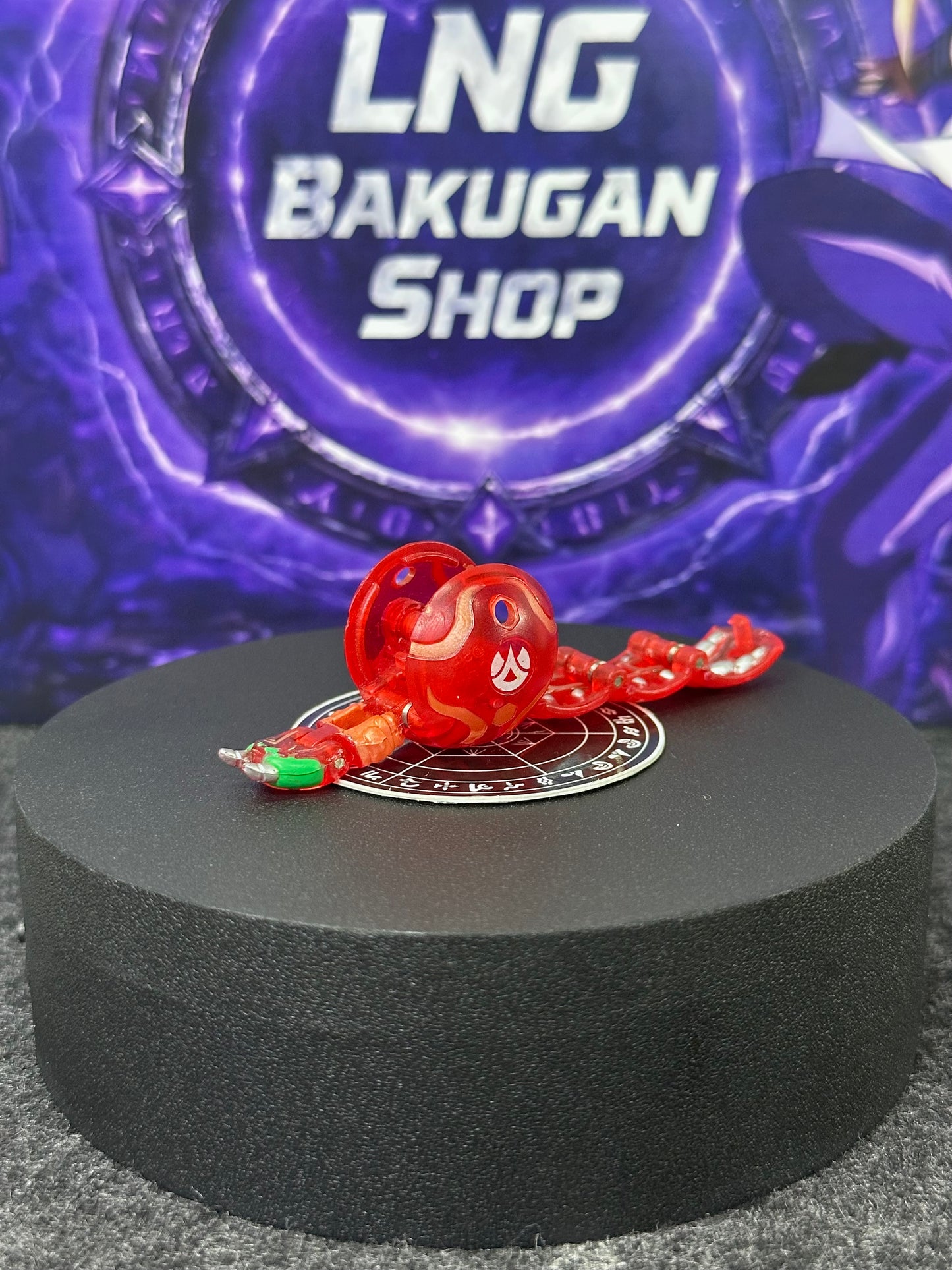 Bakugan Pyrus Translucent Centipoid