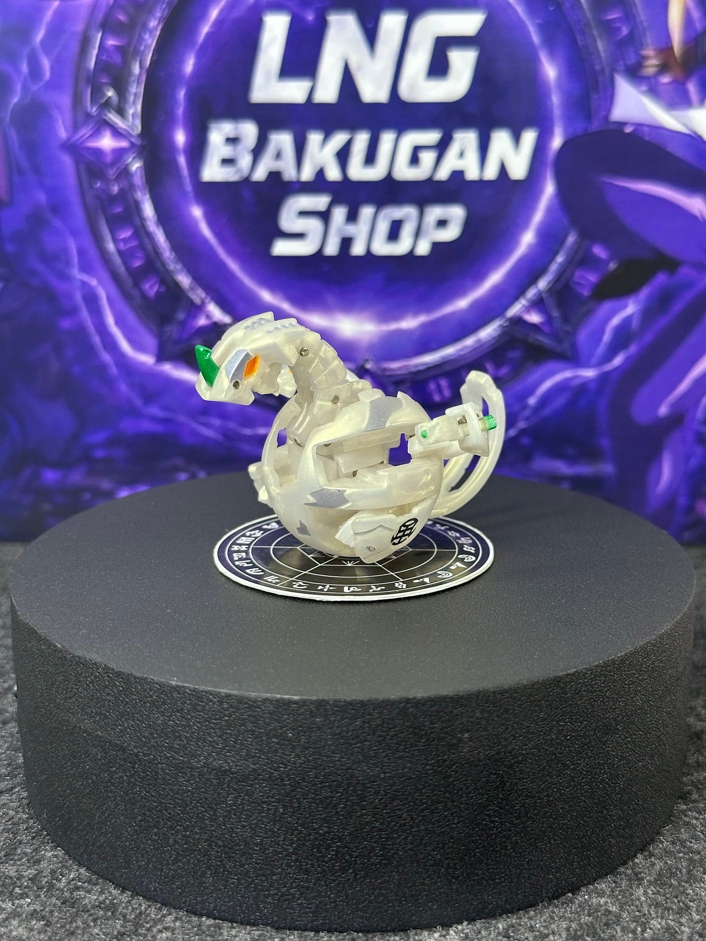 Bakugan Myriad Hades White Pearl B2