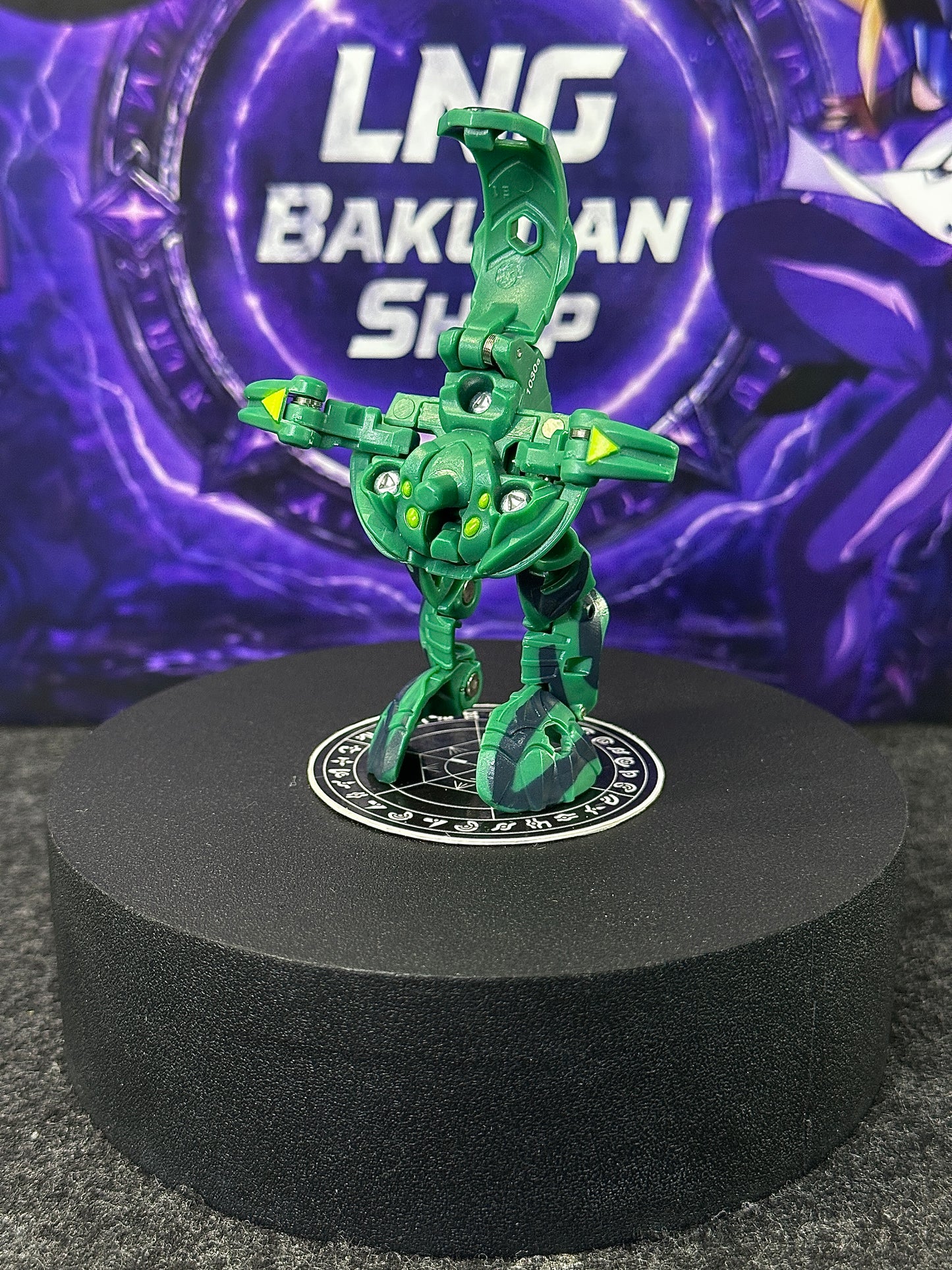 Bakugan Haos Green Ventus Dragonoid x Tretorous B600