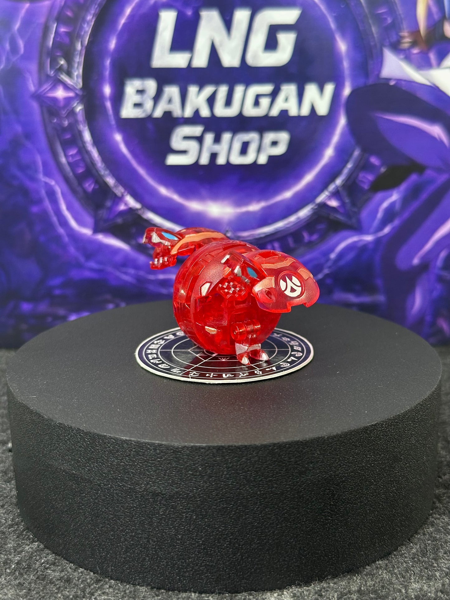 Bakugan Dual Hydranoid Clear Pyrus B2