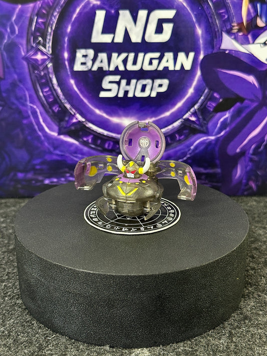 Bakugan Shadow Vulcan Darkus Clear B2