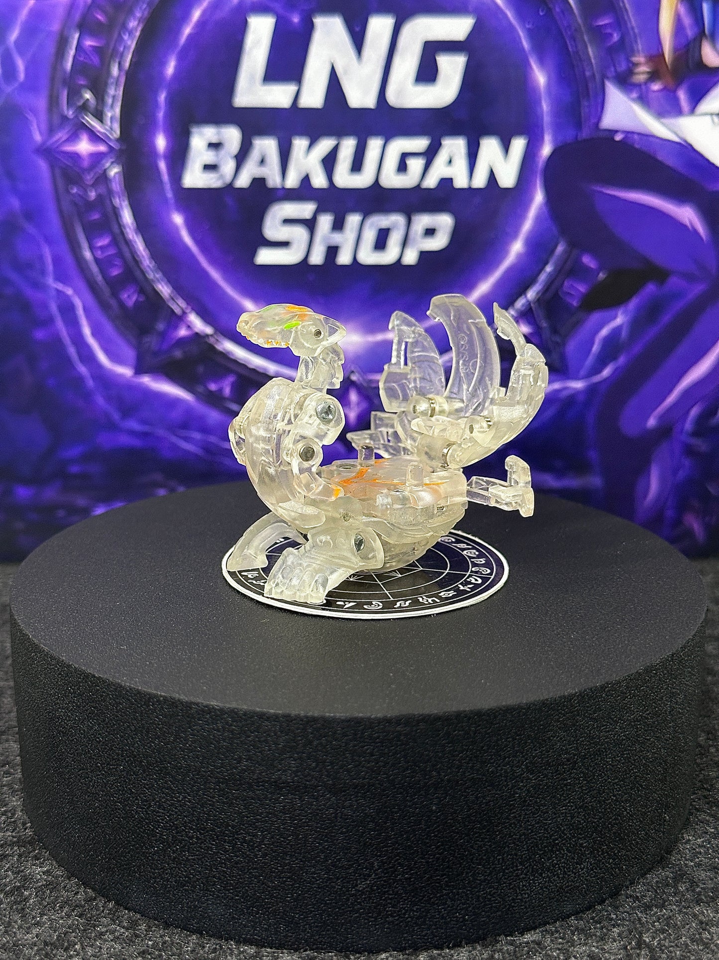 Bakugan Gundalian Invaders Lumagrowl Clear B2