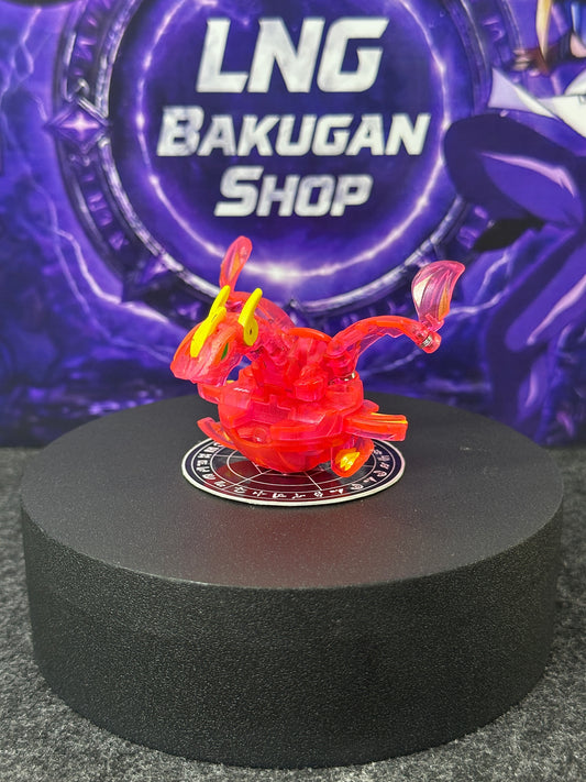 Bakugan Ultra Dragonoid B2 Pyrus Clear