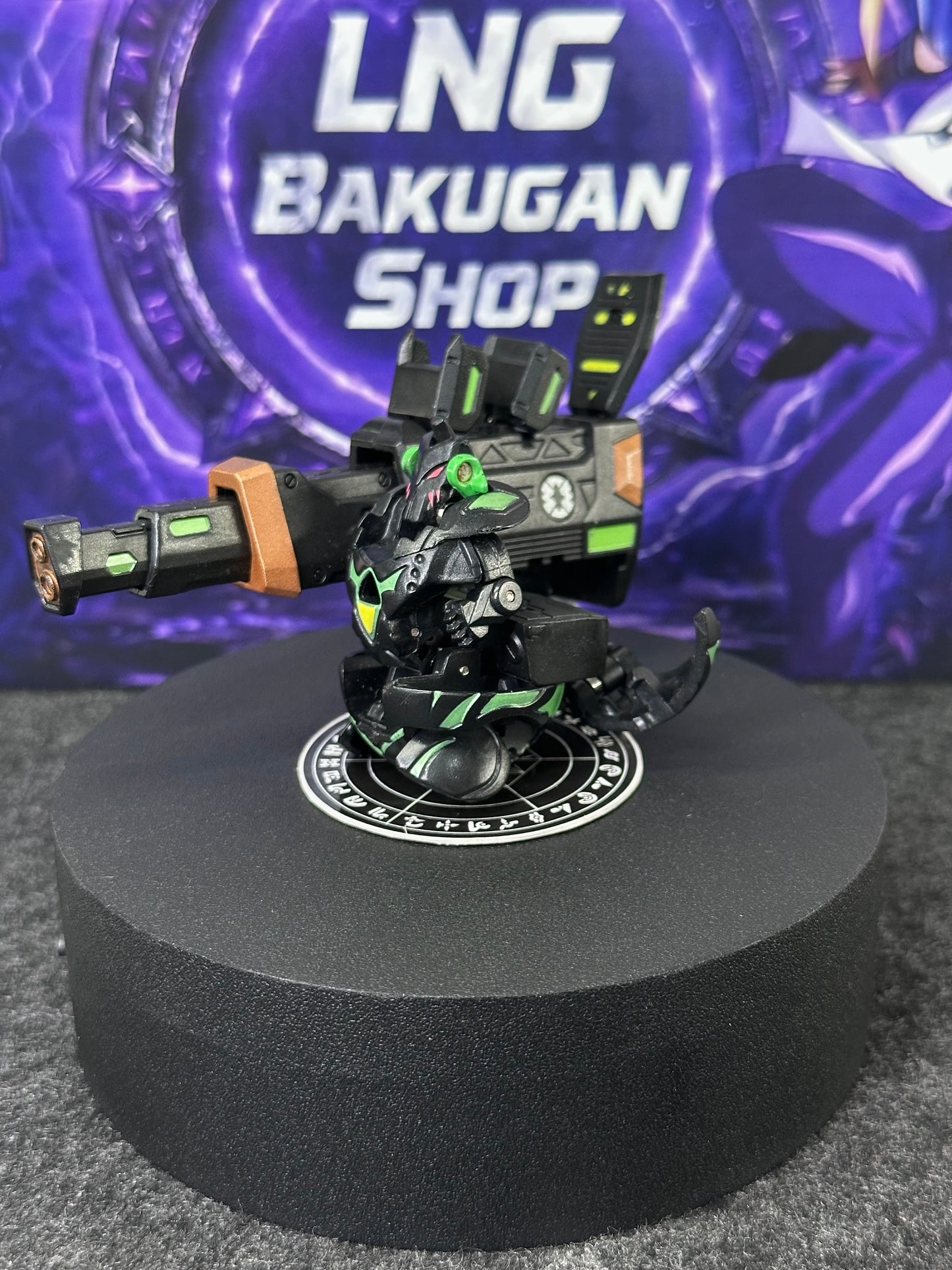 Bakugan Set Linehalt + Gear Darkus
