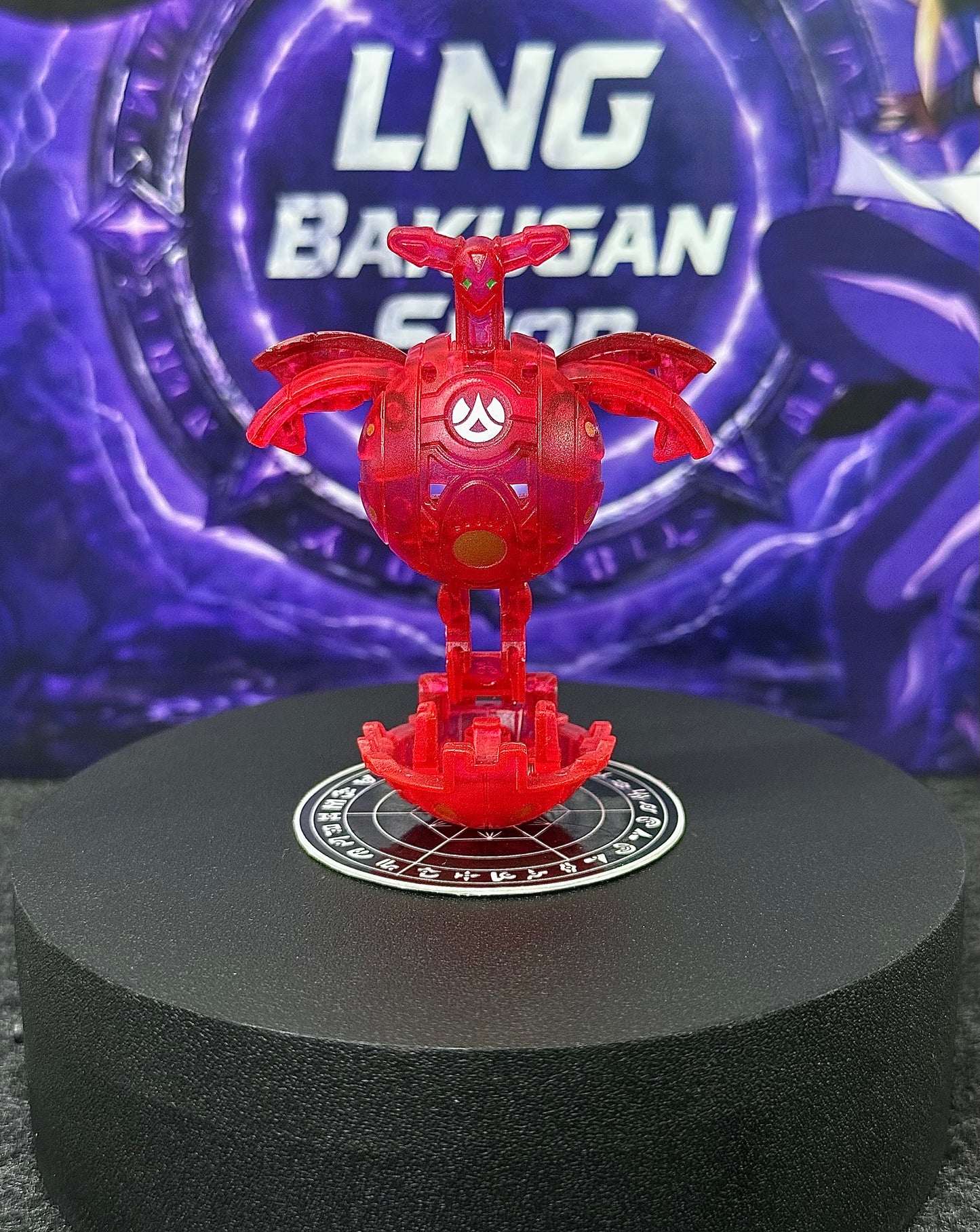 Bakugan Alto Brotes Clear Pyrus B2