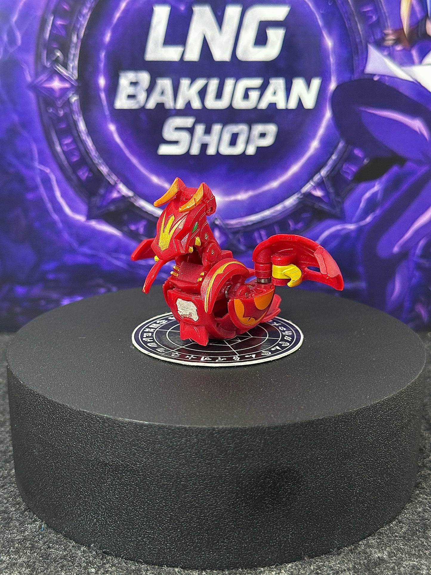 Bakugan Chance Dragonoid Pyrus B2+ Dice
