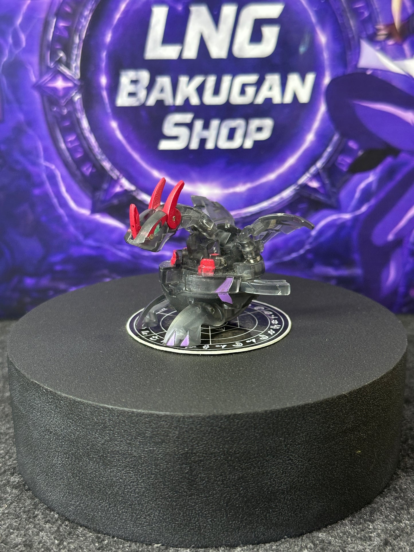 Bakugan Neo Dragonoid Clear Darkus B2