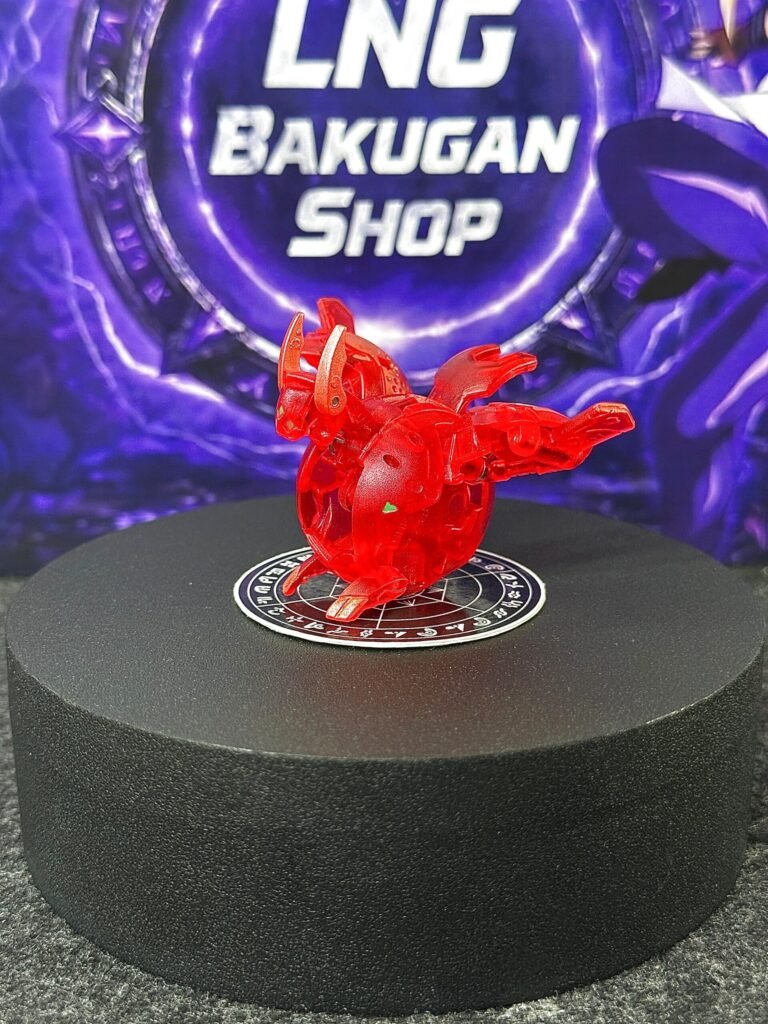 Bakugan Foxbat Clear Pyrus B2