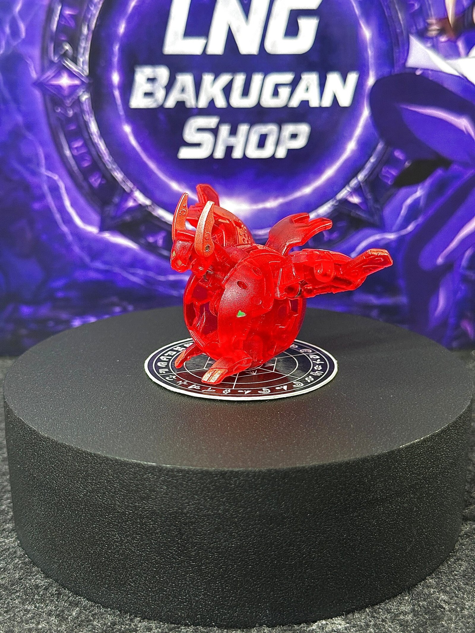 Bakugan Foxbat Clear Pyrus B2