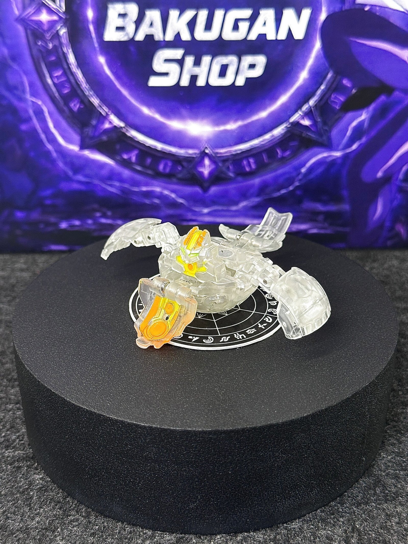 Bakugan Coredem Crystal Translucent Clear B2