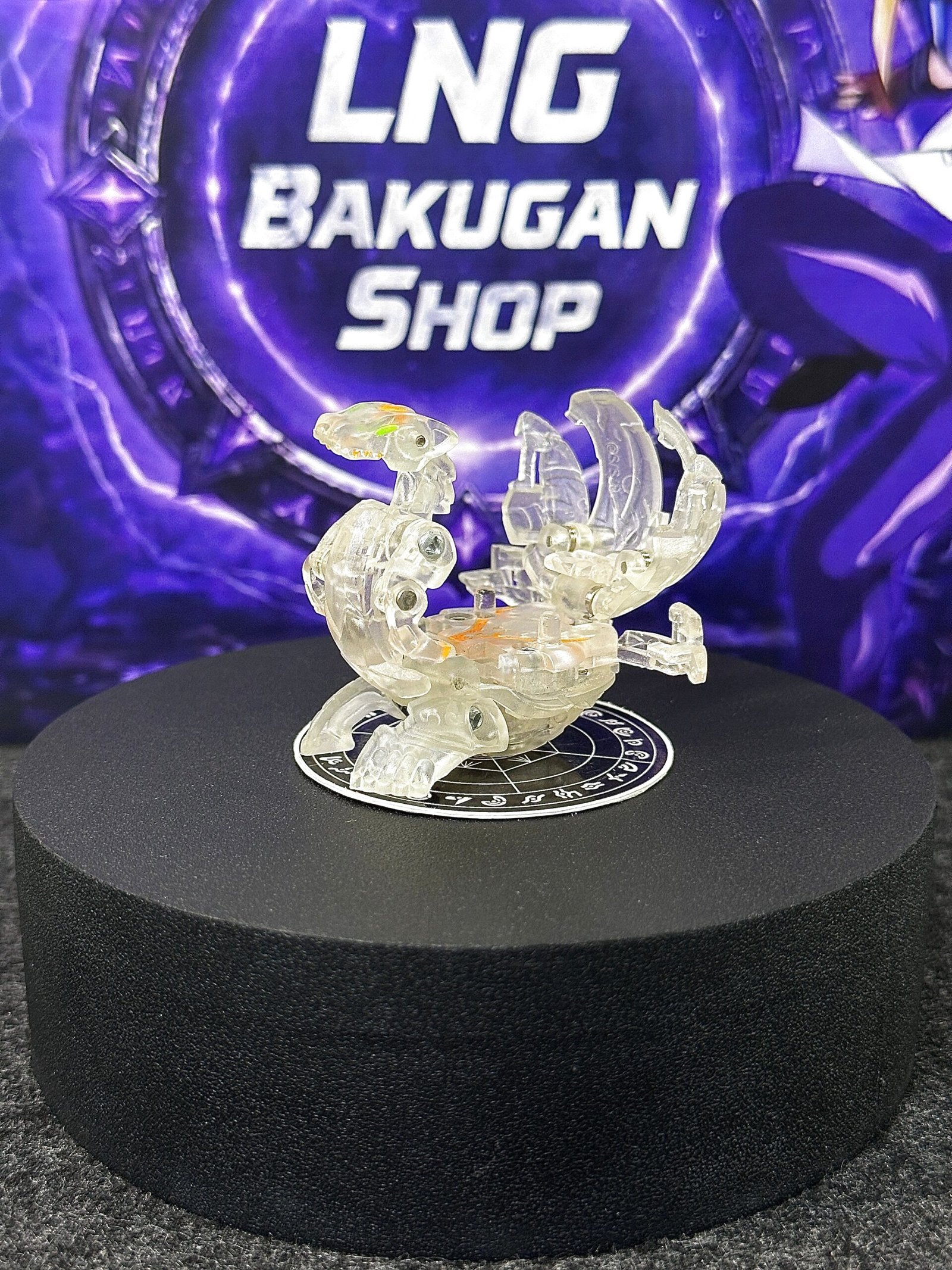 Bakugan Gundalian Invaders Lumagrowl Clear B2