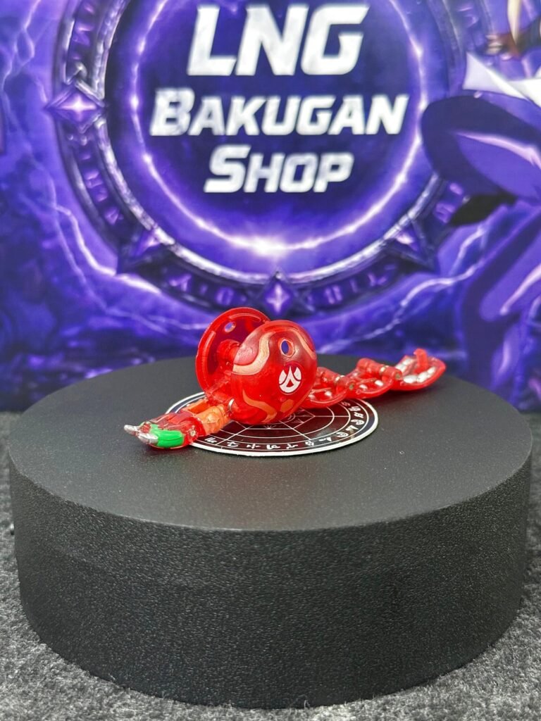 Bakugan Pyrus Translucent Centipoid Clear