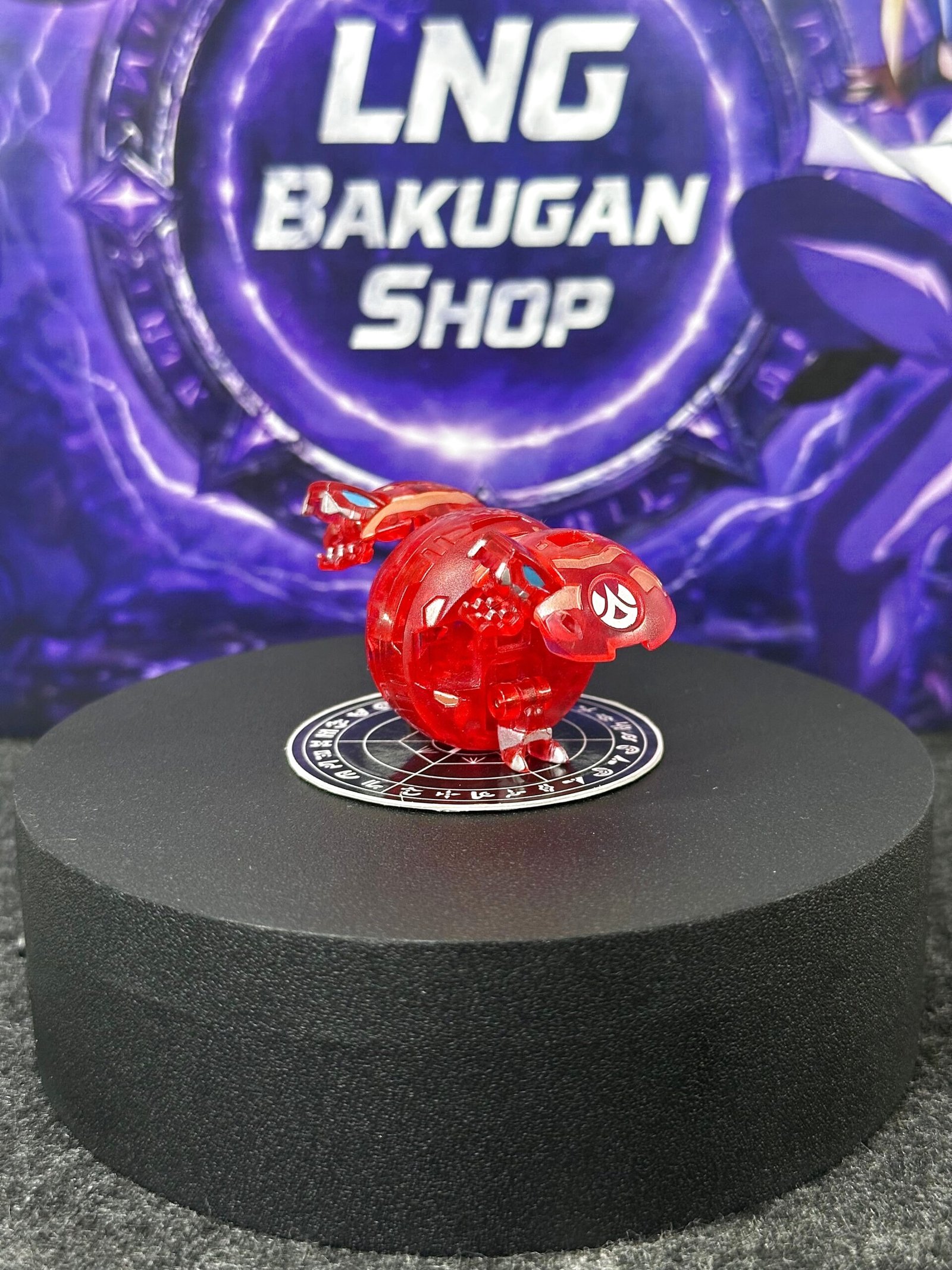 Bakugan Dual Hydranoid Clear Pyrus B2