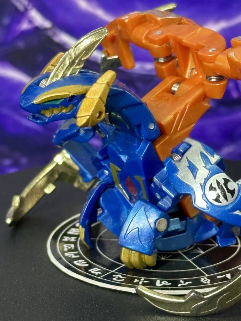 Bakugan BakuTech Aquos Go Garyu Bind System + Cards