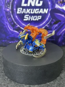 Bakugan BakuTech Aquos Go Garyu Bind System + Cards - ảnh 3