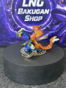 Bakugan BakuTech Aquos Go Garyu Bind System + Cards - ảnh 4