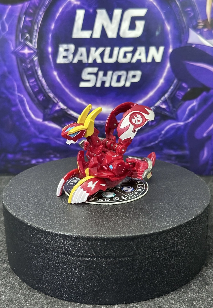 Bakugan BakuTech Pyrus Flare Dragaon B2