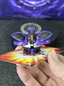Bakugan Battle Brawlers Darkus Leonidas Spring Loaded Wings Custom Made VHTF - ảnh 10
