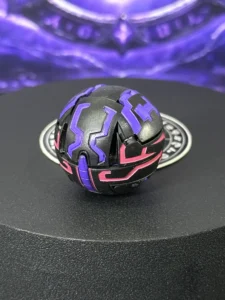 Bakugan Battle Brawlers Darkus Leonidas Spring Loaded Wings Custom Made VHTF - ảnh 9