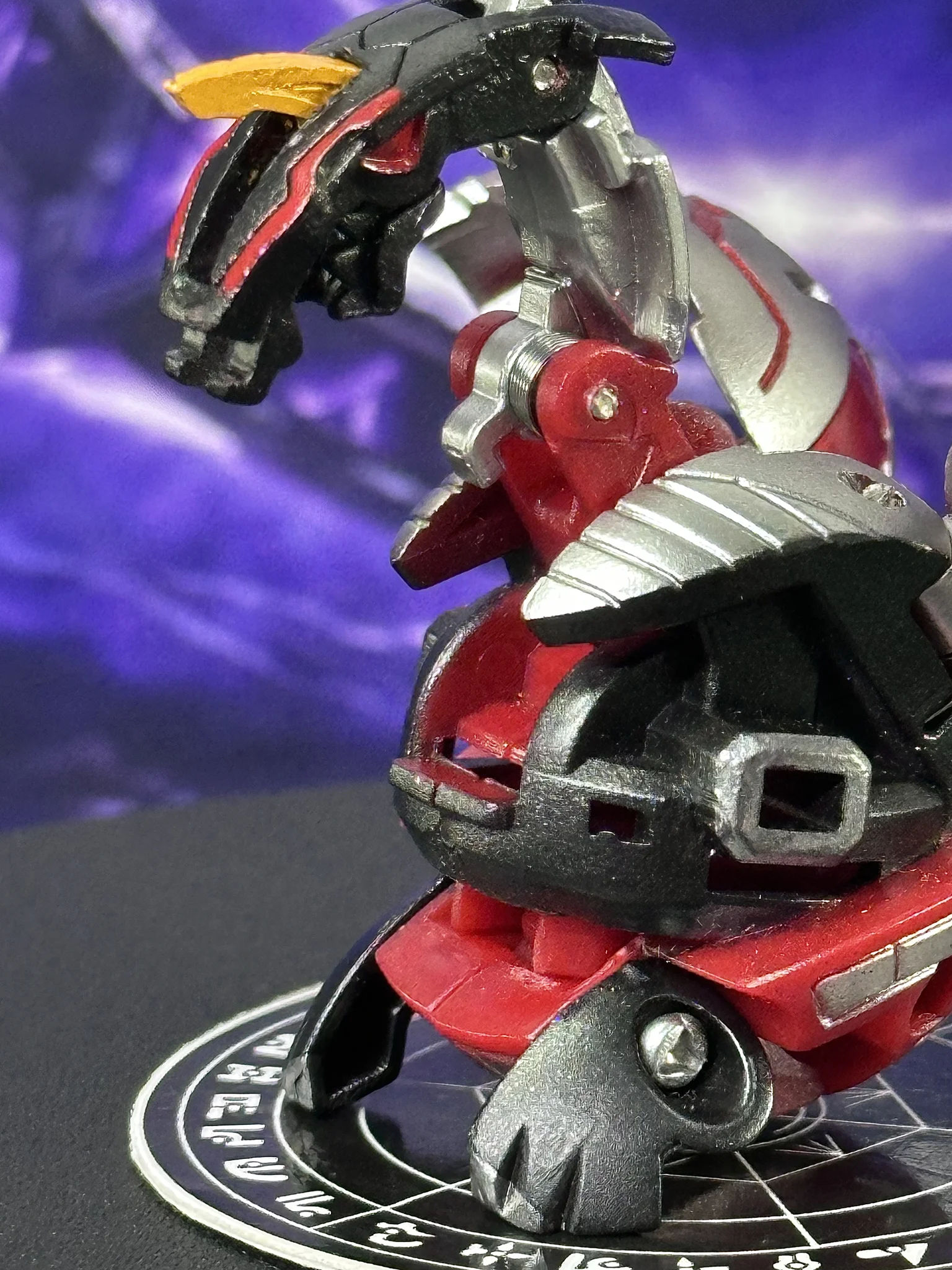 Bakugan Battle Brawlers Pyrus Cyborg Helios Mk Anime Accurate Painted VHTF
