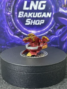 Bakugan Battle Brawlers Pyrus Leonidas Spring Loaded Wings Custom Made VHTF - ảnh 2