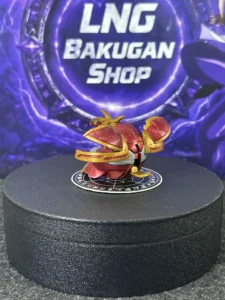 Bakugan Battle Brawlers Pyrus Leonidas Spring Loaded Wings Custom Made VHTF - ảnh 4