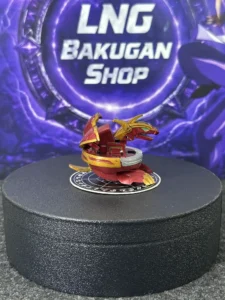 Bakugan Battle Brawlers Pyrus Leonidas Spring Loaded Wings Custom Made VHTF - ảnh 8