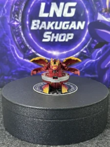 Bakugan Battle Brawlers Pyrus Leonidas Spring Loaded Wings Custom Made VHTF - ảnh 9