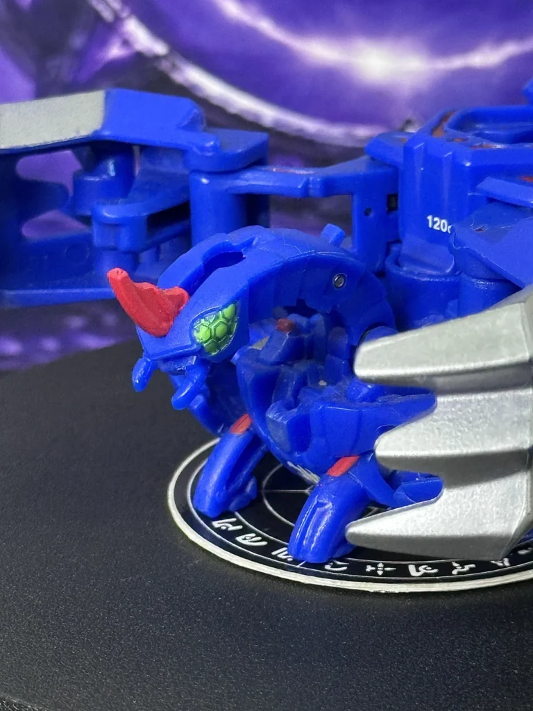 Bakugan Brawler CS-017 Aquos Lythirus + Gear Sliver Combat Set VHTF
