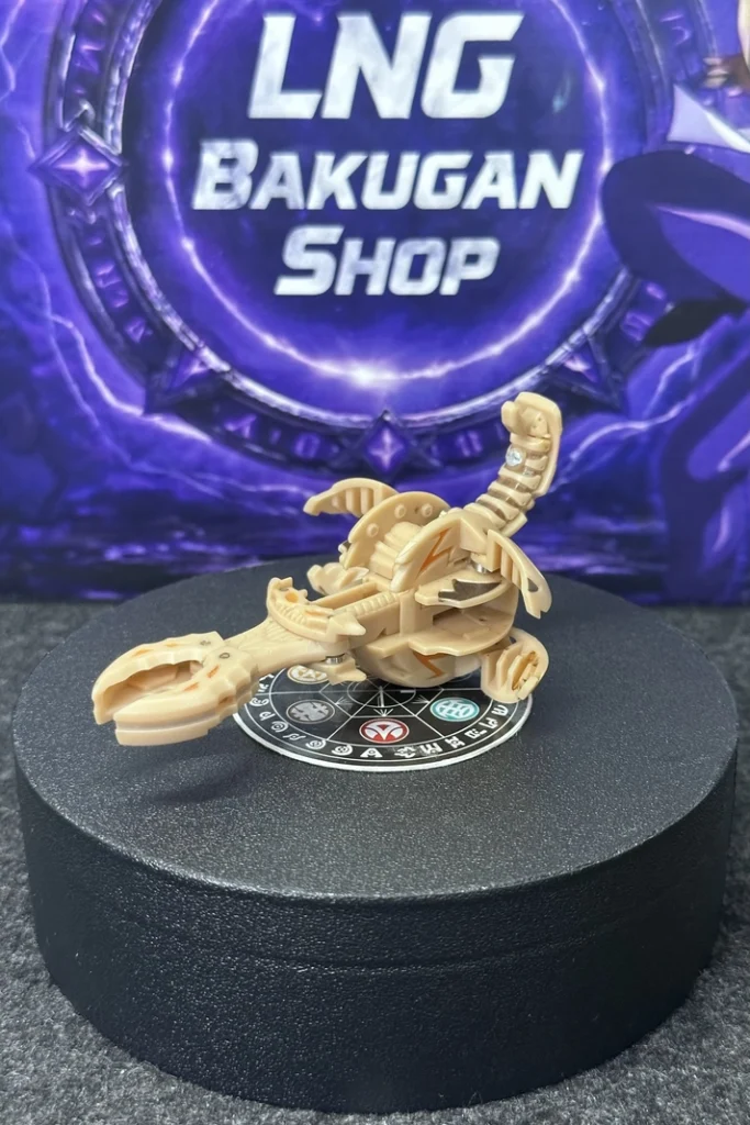 Bakugan Clawsaurus Tan Subterra B2