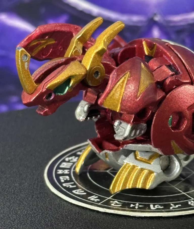 Bakugan Pyrus Mercury Dragonoid Custom Painted Anime Color SEGA TOYS