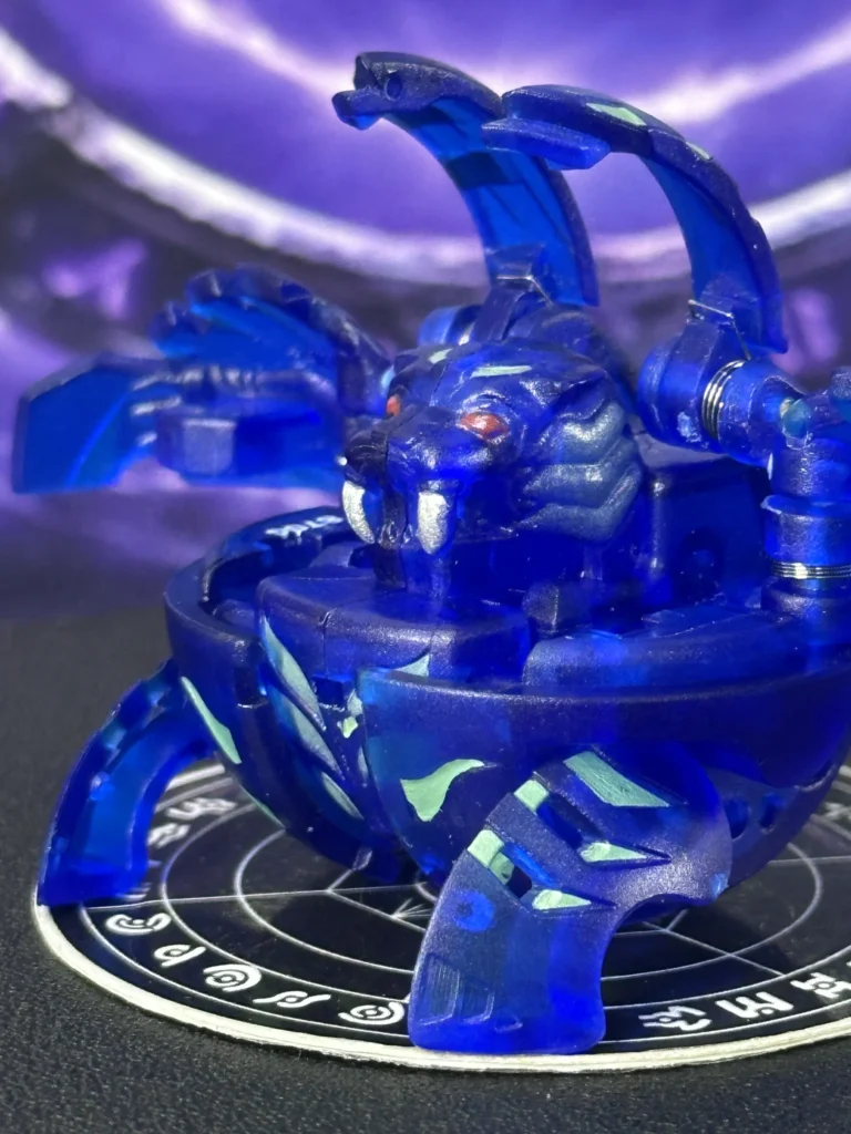 Bakugan Translucent Aquos Blade Tigrerra VHTF