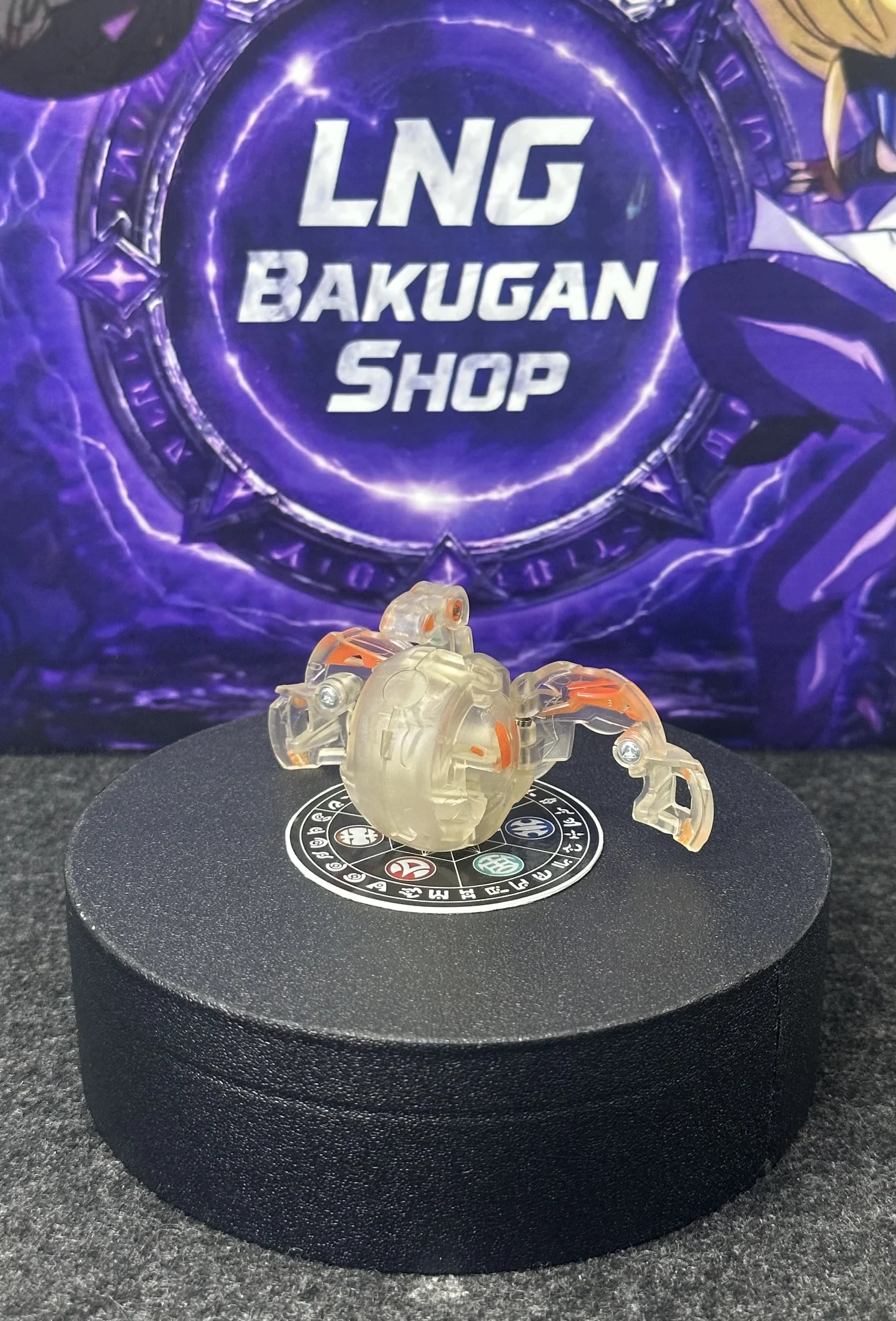Bakugan Brontes Crystal Clear Haos B2
