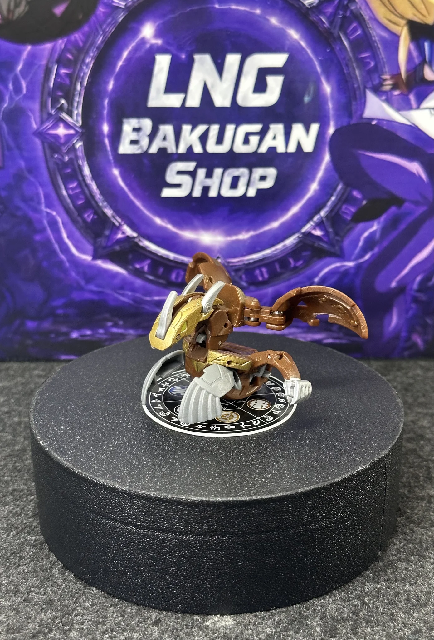 Bakugan Fusion Dragonoid Subterra B2- Nhảy