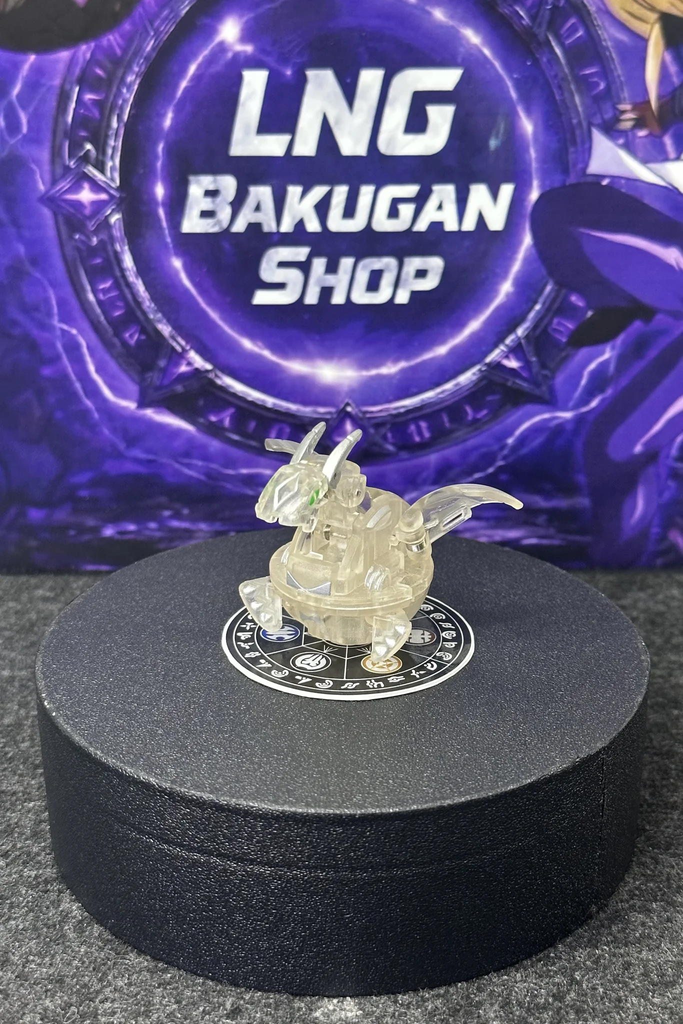 Bakugan Hyper Dragonoid Haos Clear B2