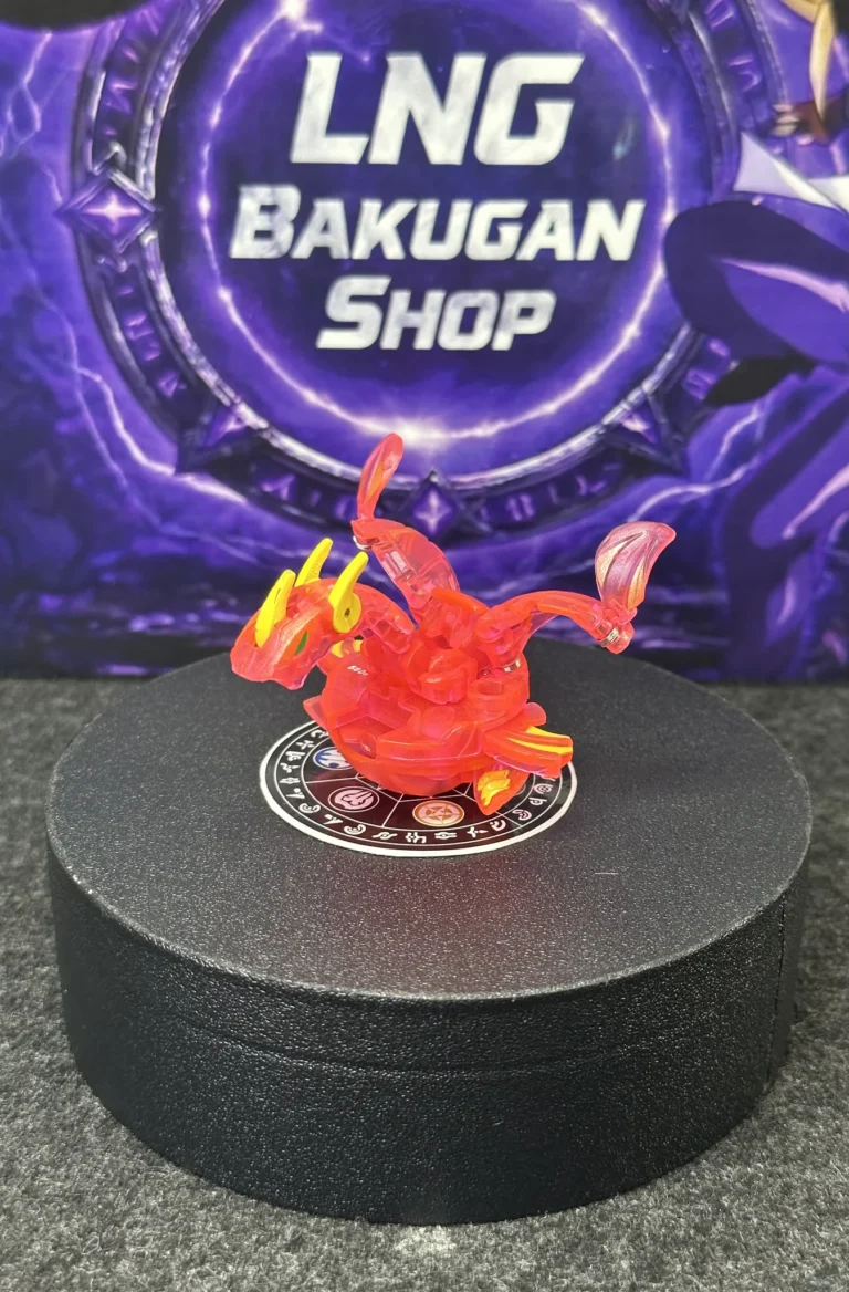 Bakugan Ultra Dragonoid Clear Pyrus B2